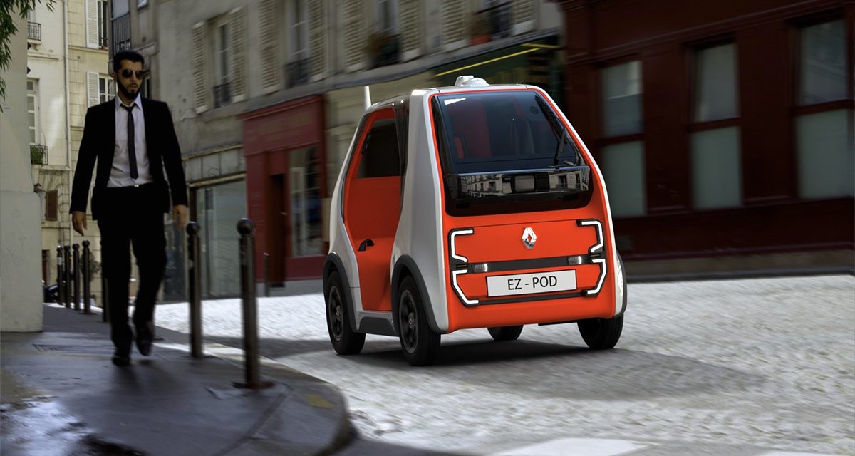 Renault EZ-POD ile daha hızlı ulaşım ve taşımacılık imkanı