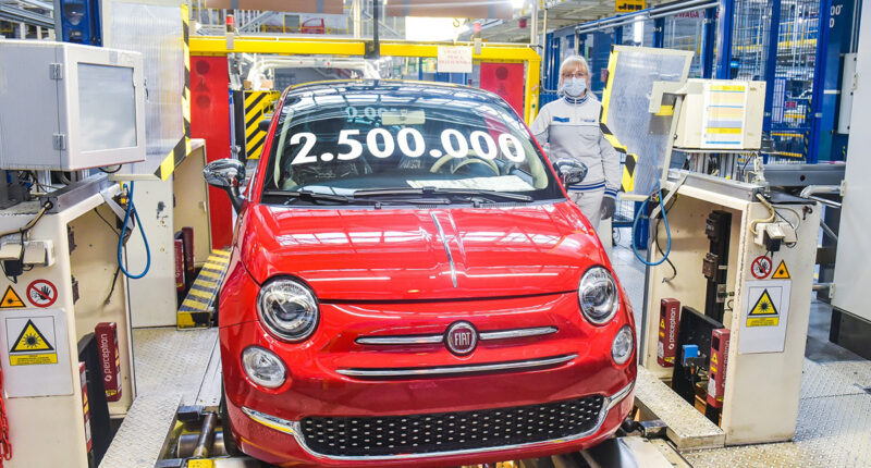 Fiat 500 2.5 Milyon üretim