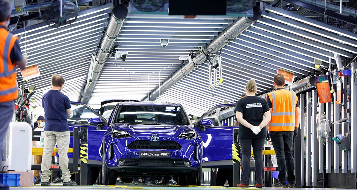Yeni Toyota Yaris Cross Fransa’da üretilmeye başladı