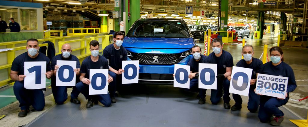 Peugeot 3008 1 Milyon adet