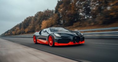 Bugatti Mistral en hızlı üstü açık araba oldu!