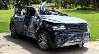 Füze Saldırısından Sağ Çıkan VW Touareg Herkesi Şaşırttı