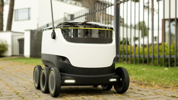 Fransa'da sürücüsüz teslimat robotları dönemi başlıyor