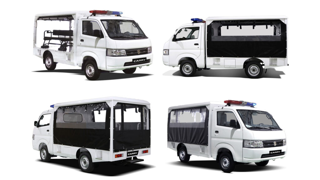 Suzuki Carry Patrol Van: 10 Kişilik Kapasiteli Yeni Emniyet Aracı
