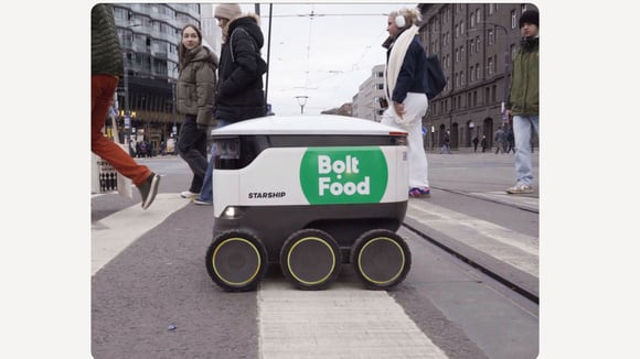 Fransa'da sürücüsüz teslimat robotları dönemi başlıyor