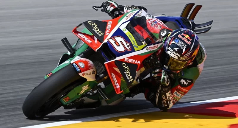 Johann Zarco MotoGP dönüşünde Aragon'da Honda'nın parlayan yıldızı oldu
