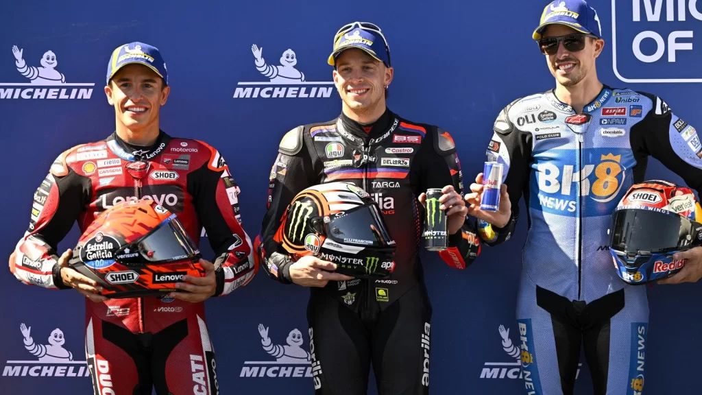 2026 Aragon MotoGP Sprint yarışı grid dizilimi şekillendi