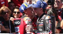 MotoGP Aragon mücadelesinde Marco Bezzecchi ve Marc Marquez rekabeti