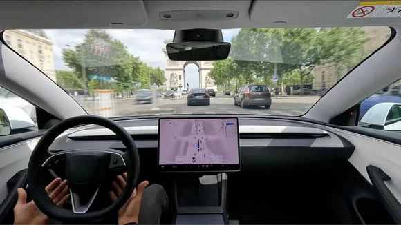 Tesla FSD sistemi Fransa yollarında: Otonom sürüşte kritik viraj