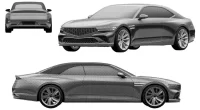 Genesis G90 tabanlı modeller için patent aldı: Yeni Genesis modelleri yolda mı?