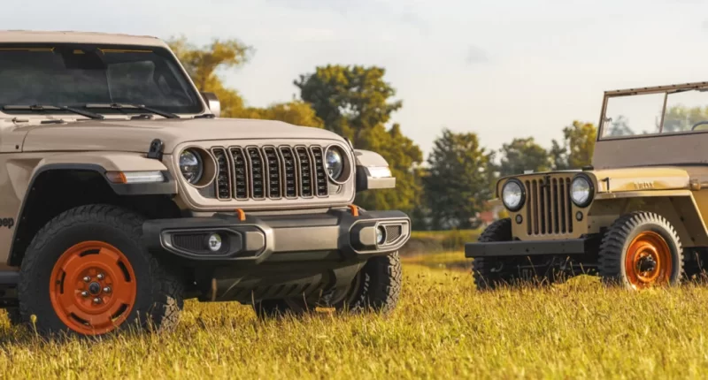 Jeep Wrangler JL-2A ile Geçmişe Yolculuk: 1945'in Ruhu Canlanıyor