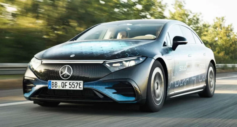 Mercedes-Benz Solid State Batarya Teknolojisi İçin Dev Adım Attı