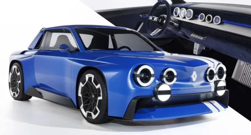 Renault 8 Gordini Efsanesi Elektrikli Coupe Olarak Geri Döndü