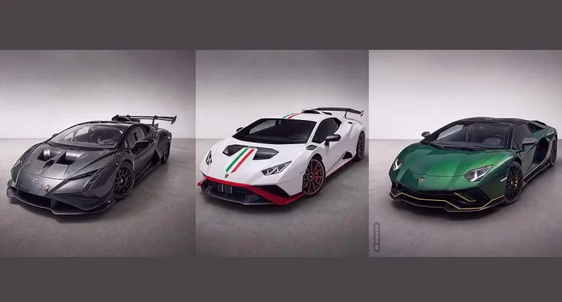 Stuttgart Justiz-Auktion: Nadir Lamborghini Modelleri Satışa Çıkıyor