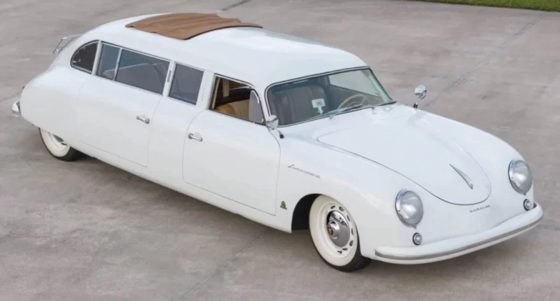 Benzersiz Bir Özel Yapım: Uzatılmış Porsche 356 Açık Artırmada