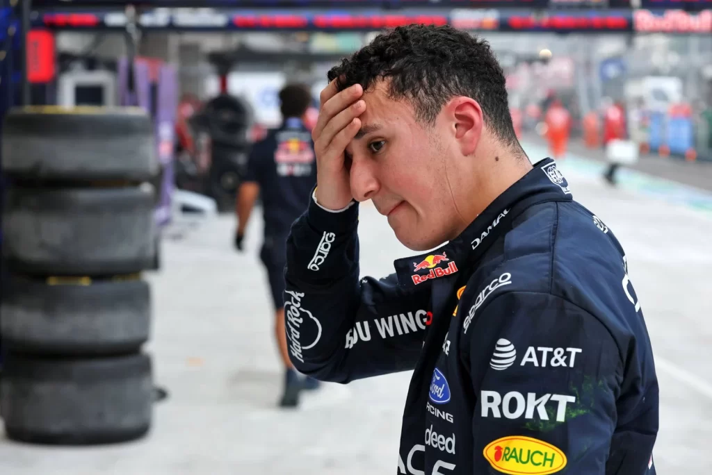 Red Bull F1 aracı ABD GP'de zorlanıyor
