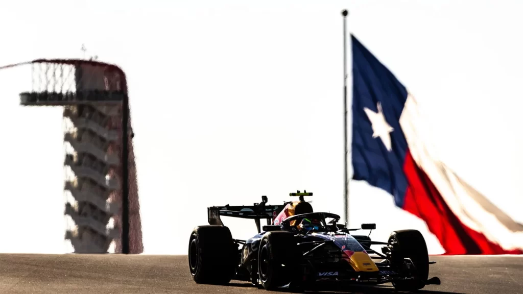 Red Bull F1 aracı ABD GP'de zorlanıyor
