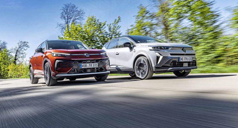 Renault Captur ve VW T-Roc Karşılaştırması: Hibrit Teknolojisi mi, eTSI Verimliliği mi?