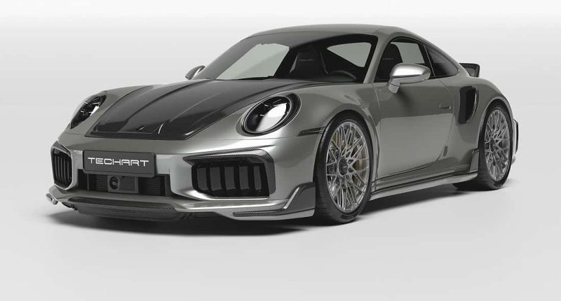 Porsche 911 Turbo S (992.2) Techart Dokunuşuyla 811 Beygirlik Canavara Dönüştü