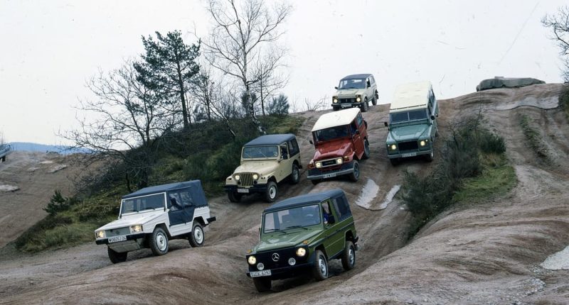 Off-Road Efsaneleri: Mercedes G-Serisi ve VW Iltis Karşı Karşıya
