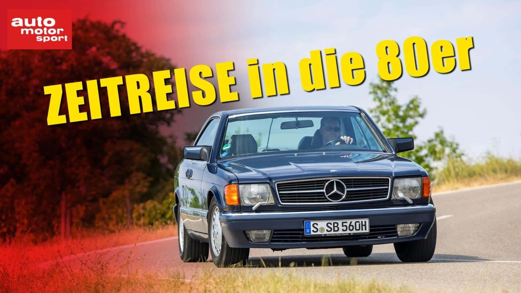 Efsanevi Tasarımcı Bruno Sacco'nun Özel Mercedes 560 SEC'i Direksiyonunda