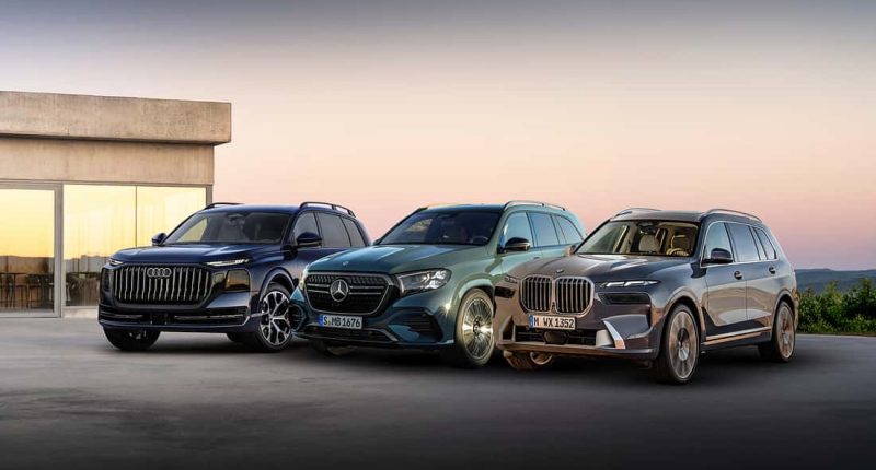 Alman Devleri Karşı Karşıya: Audi Q9, BMW X7 ve Mercedes GLS Mücadelesi