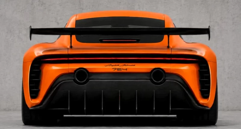 İtalyanlar Porsche 911'i Yeniden Yorumluyor: Ortadan Motorlu 754 Projesi