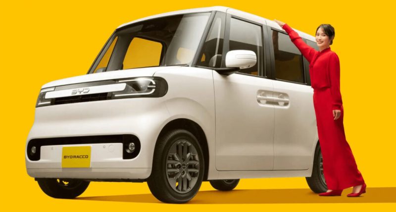 BYD'nin Yeni Elektrikli Kei Car Modeli Racco Japonya'da Sahneye Çıktı