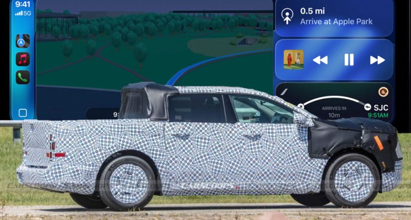 Ford'un 30 Bin Dolarlık Elektrikli Kamyonetinde Apple Maps Dönemi