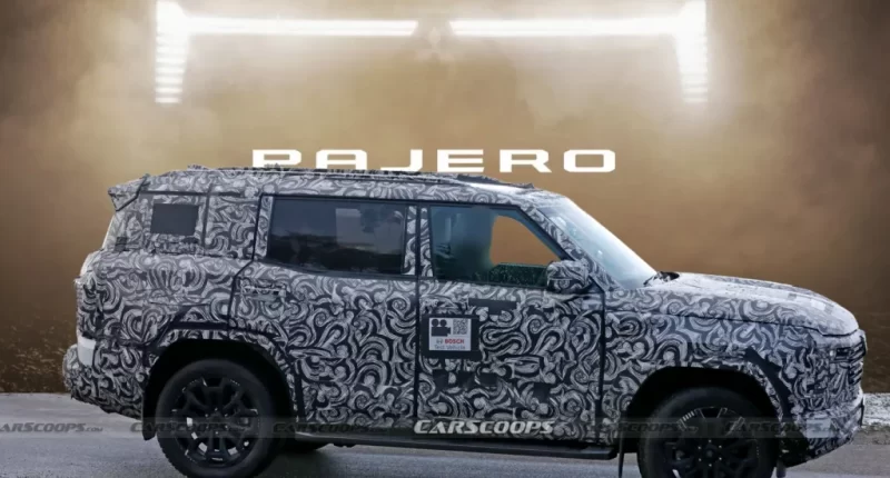 Efsane Geri Dönüyor: Yeni Mitsubishi Pajero İçin Geri Sayım Başladı