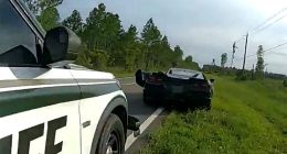 Corvette Sürücüsüne Florida'da 'Aşırı Hız' Şoku: 45'lik Yolda 130 Mil