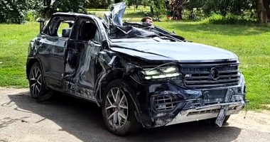 Füze Saldırısından Sağ Çıkan VW Touareg Herkesi Şaşırttı