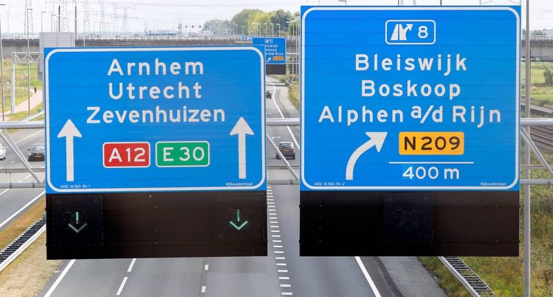 Hollanda A12 Otoyolu'nda Kapsamlı Çalışma: Sürücüleri Neler Bekliyor?