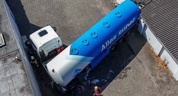 Tanker kazası sonrası kurtarma operasyonu: Tanker sıkıştı!