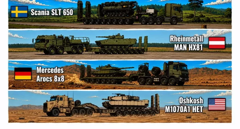 Modern Panzertransporter Teknolojileri: Devlerin Lojistik Savaşları