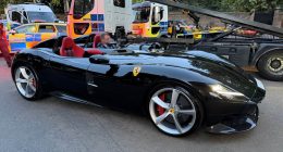 Ferrari Monza SP2 ile Yakalandı: Ehliyetsiz ve Sigortasız Lüks Sürüş