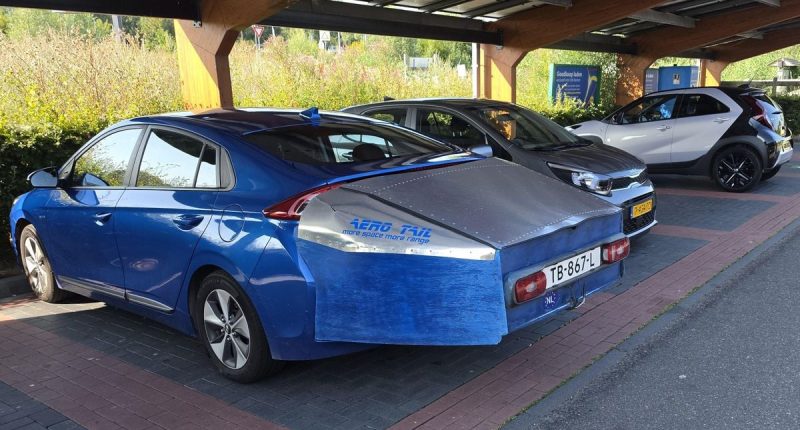 Elektrikli araçlarda menzil kaybını önleyen 'Aero Tail' tasarımı
