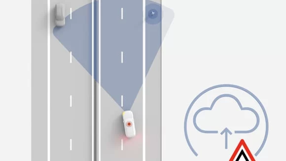 Volvo Connected Safety ile otomobiller artık görünmeyeni haber veriyor