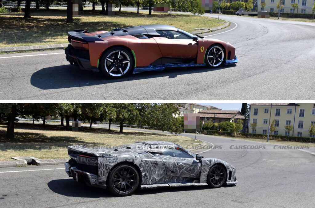 Ferrari F80 Aperta Yolda: Üstü Açık Hiper Otomobil Testte Görüntülendi