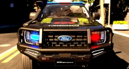 Güneş Enerjili Ford Ranger Super Duty İtfaiye Aracı Tanıtıldı