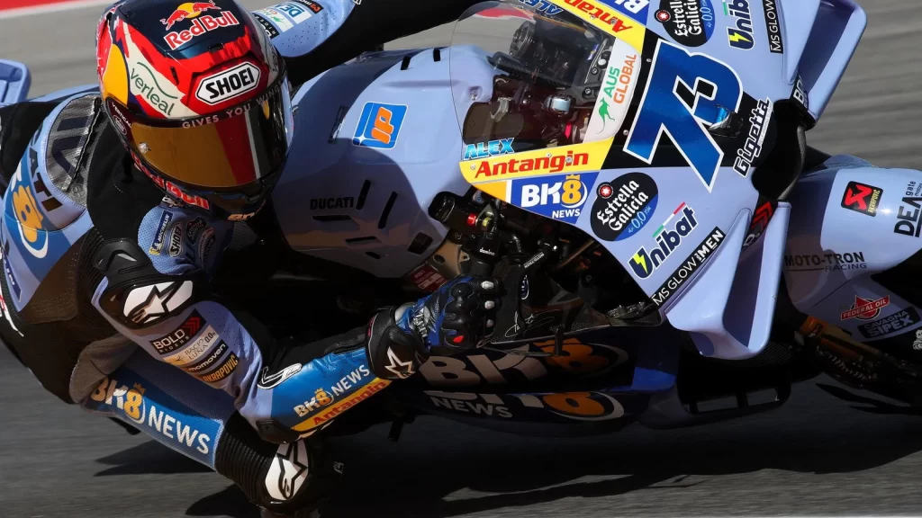 Alex Marquez Aragon MotoGP performansında üçüncü sektör engeline takıldı