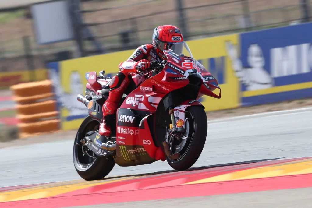 Marc Marquez Aragon MotoGP performansıyla zirveyi hedefliyor