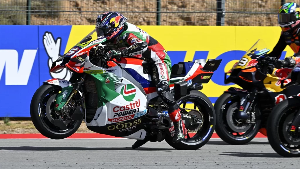 Johann Zarco MotoGP dönüşünde Aragon'da Honda'nın parlayan yıldızı oldu