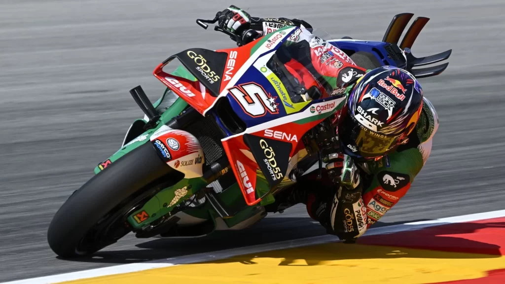 Johann Zarco MotoGP dönüşünde Aragon'da Honda'nın parlayan yıldızı oldu
