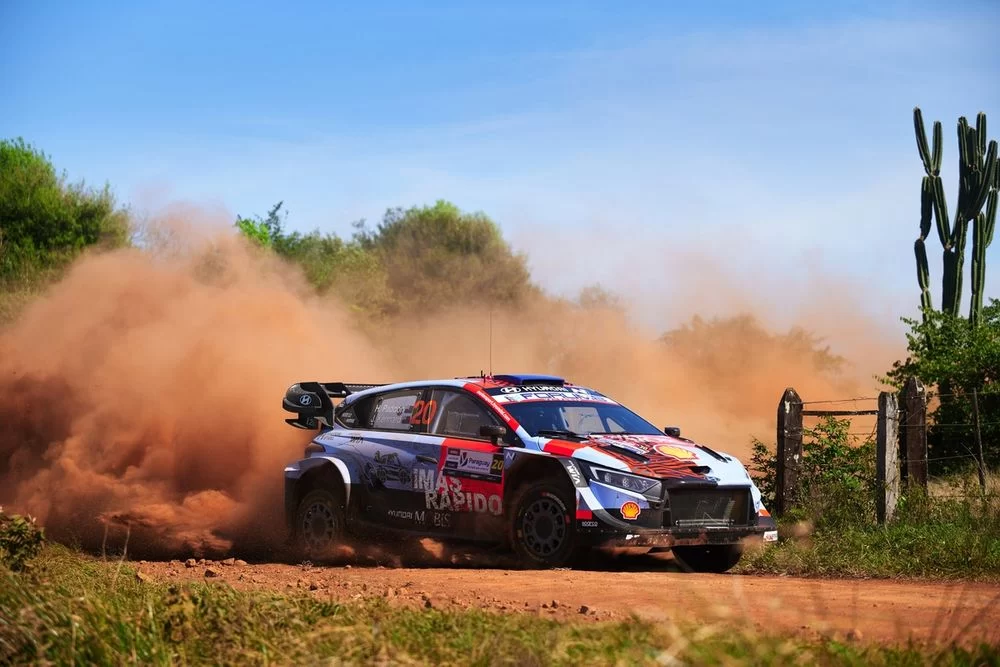 WRC Paraguay rallisinde Sami Pajari liderliğe yükseldi