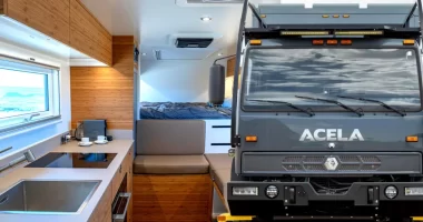 askeri camper karavan - Eski Bir Askeri Kamyondan Dönüştürülen Bu Eşsiz Camper Karavan