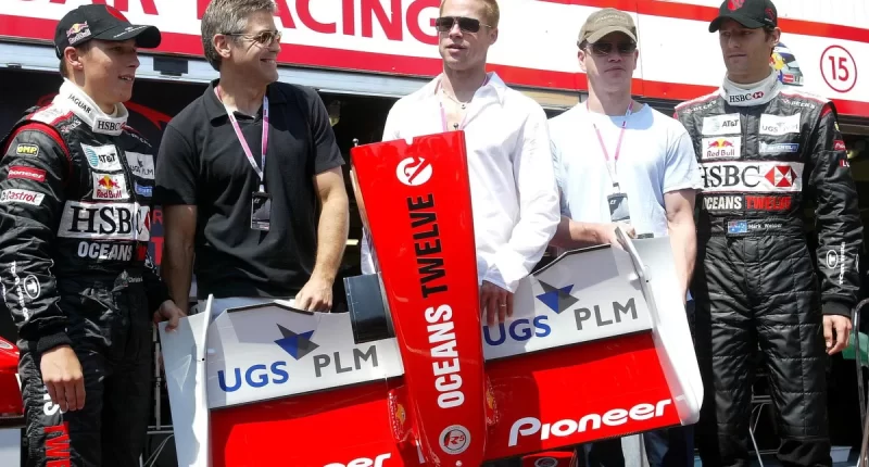 Klasik F1 araçları Ocean's Eleven öncül filmi için Monaco pistine indi