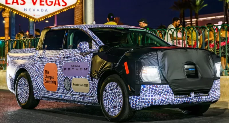 Yeni Ford Fathom Elektrikli Kamyonet 2027 Öncesi Ortaya Çıktı