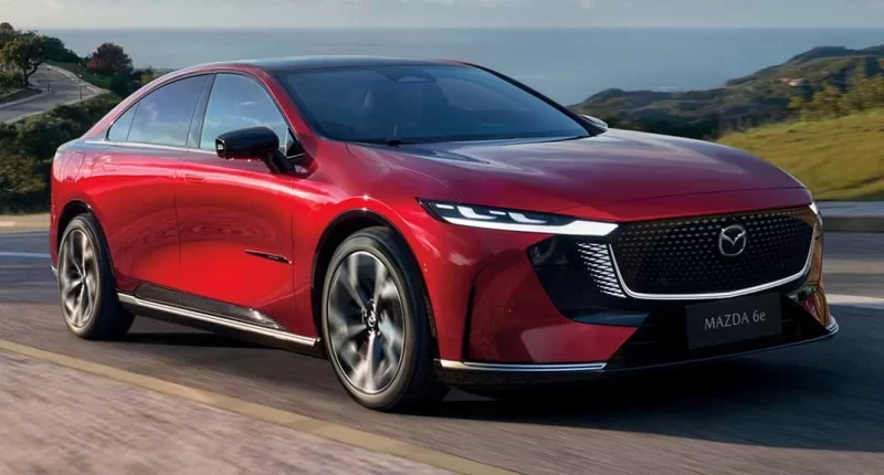 Mazda 6e model yılı güncellemesiyle 560 km menzile ulaşıyor