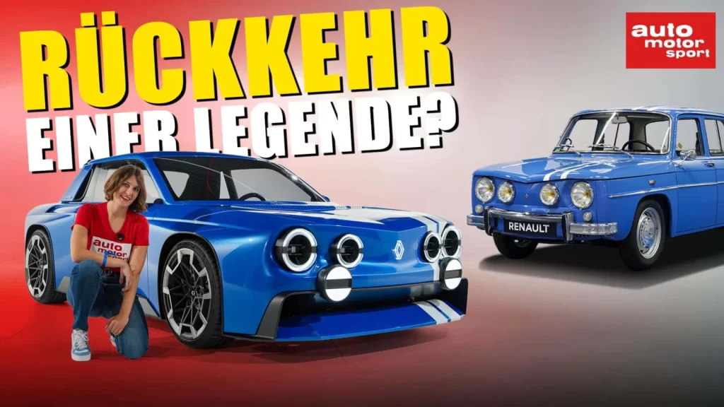 Renault 8 Gordini Concept: 270 Beygirlik Elektrikli Efsane